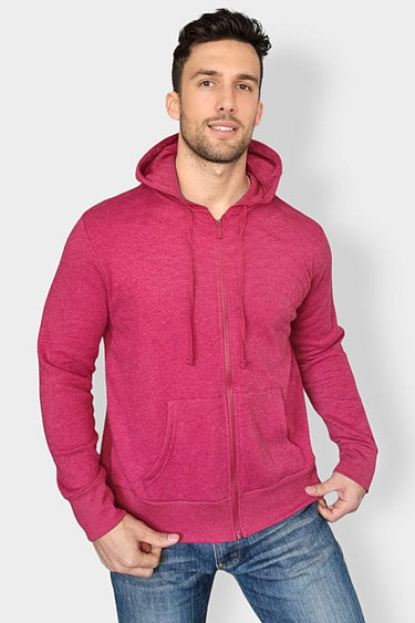 Sudadero Casual Light James color cherry - Comodidad y estilo relajado en color cherry.